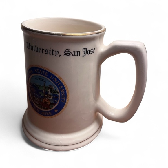 California State University San Jose White Stein - Picture 3 of 4